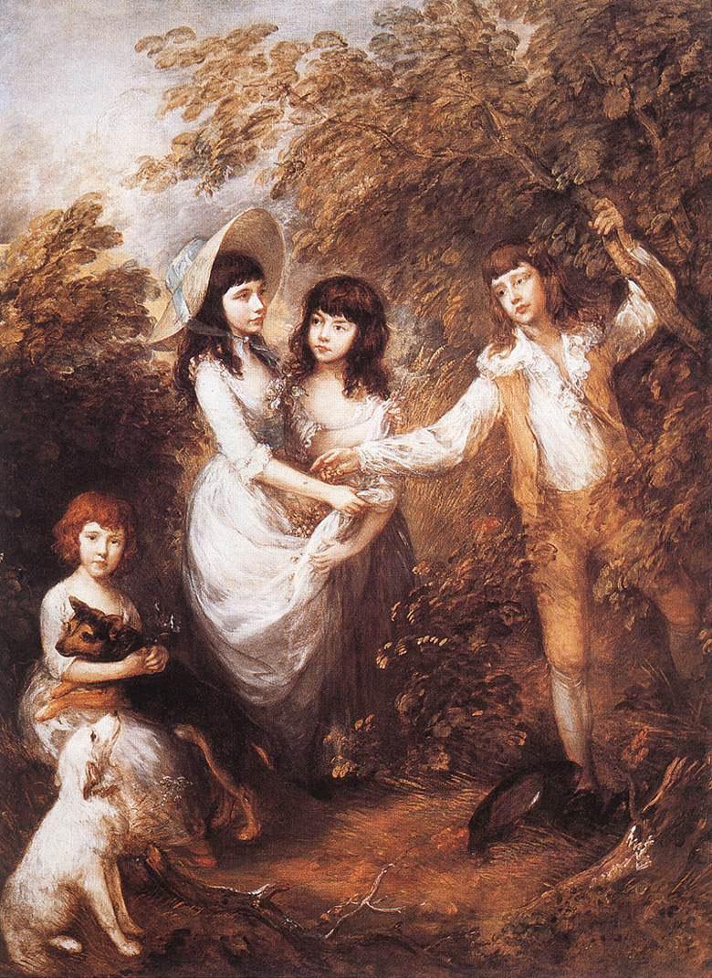 Thomas Gainsborough The Marsham Children